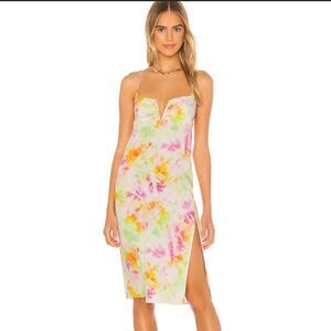 Sun Becomes Her Willow Midi Dress  Rainbow 4 coastal beach boho